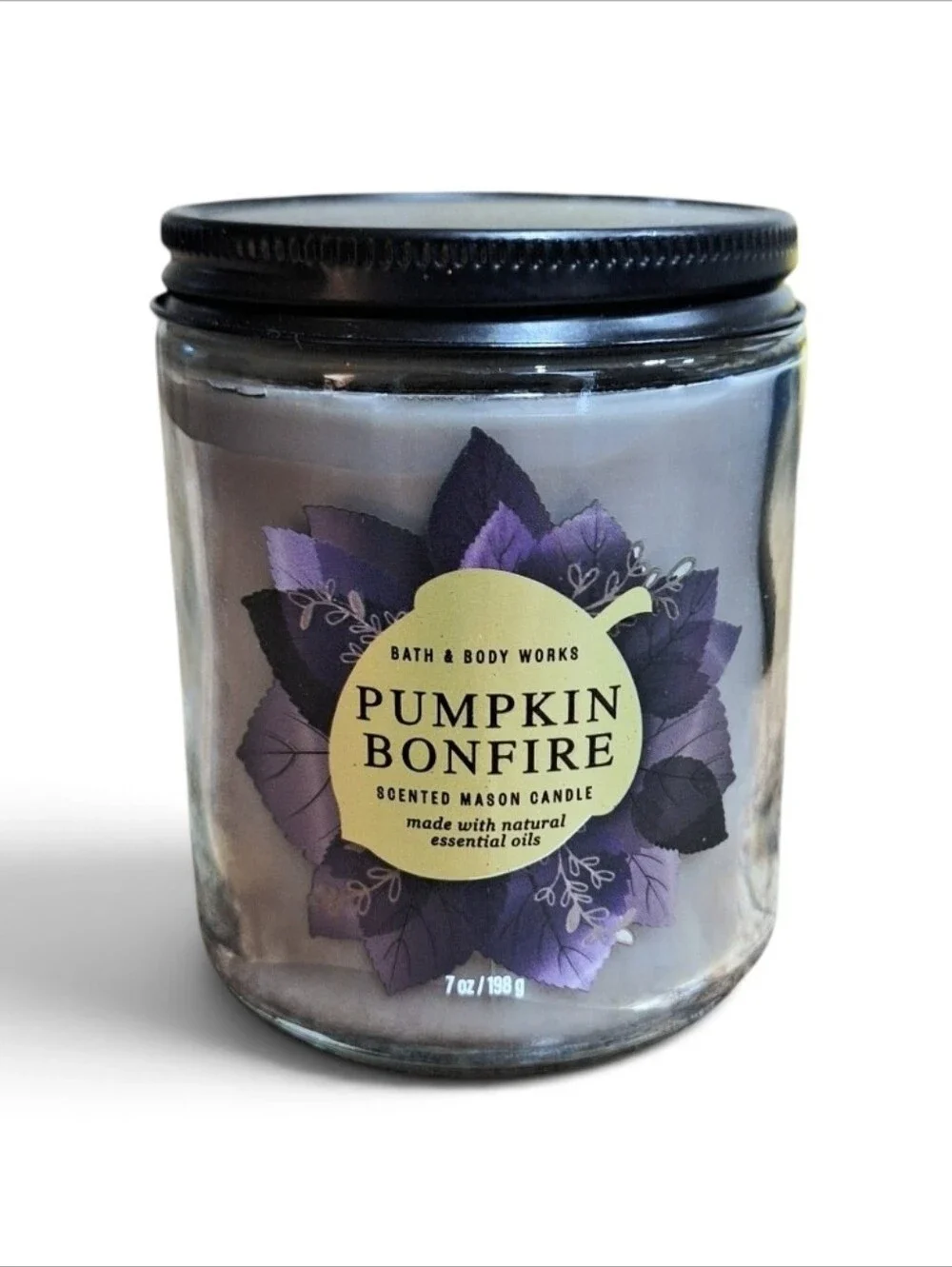 Bath & Body Works Pumpkin Bonfire Fragrance Candle